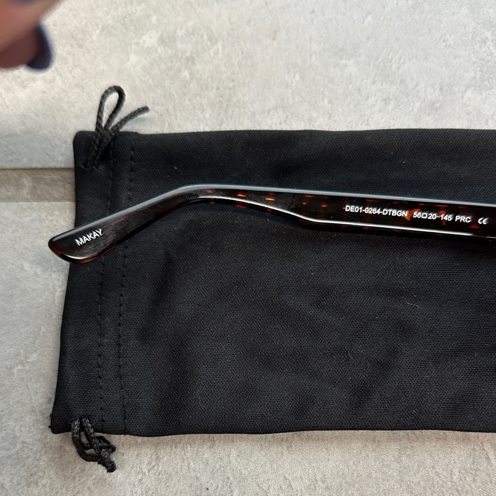 Diff Eyewear Makay Tortoise Shell Sunglasses - image 6